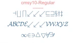 cmsy10-Regular