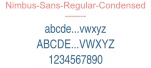 Nimbus-Sans-Regular-Condensed