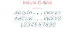 IndUni-C-Italic