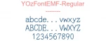 YOzFontEMF-Regular