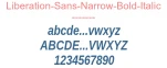 Liberation-Sans-Narrow-Bold-Italic