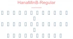 HanaMinB-Regular