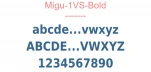 Migu-1VS-Bold