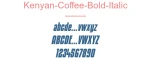 Kenyan-Coffee-Bold-Italic