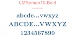 LMRoman10-Bold