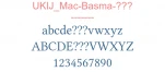 UKIJ Mac-Basma-標準體