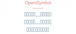 OpenSymbol