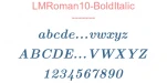 LMRoman10-BoldItalic