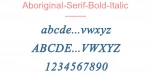 Aboriginal-Serif-Bold-Italic
