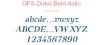 GFS-Didot-Bold-Italic