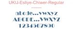 UKIJ-Esliye-Chiwer-Regular