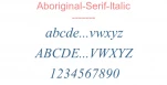 Aboriginal-Serif-Italic