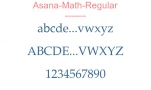 Asana-Math-Regular