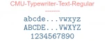 CMU-Typewriter-Text-Regular