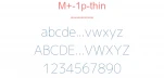 M+-1p-thin