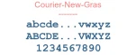 Courier-New-Gras