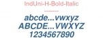 IndUni-H-Bold-Italic
