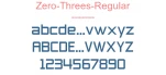 Zero-Threes-Regular