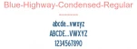 Blue-Highway-Condensed-Regular
