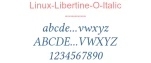 Linux-Libertine-O-Italic