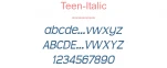 Teen-Italic