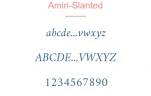 Amiri-Slanted