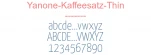 Yanone-Kaffeesatz-Thin
