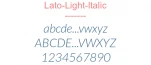 Lato-Light-Italic