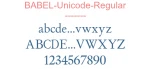BABEL-Unicode-Regular