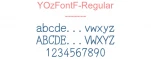 YOzFontF-Regular