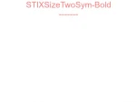 STIXSizeTwoSym-Bold