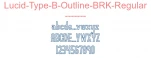 Lucid-Type-B-Outline-BRK-Regular