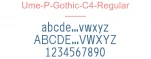 Ume-P-Gothic-C4-Regular