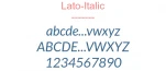 Lato-Italic