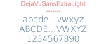 DejaVuSansExtraLight