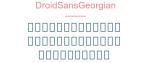 DroidSansGeorgian