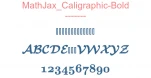 MathJax Caligraphic-Bold