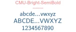CMU-Bright-SemiBold