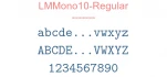 LMMono10-Regular