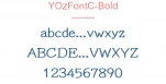 YOzFontC-Bold