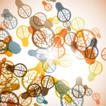 abstract background: brain