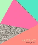 Abstact background in retro 80s style. Vector illustration.