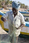 Documentary images : Fishermen at Pondichery, India