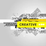 Vector creative grunge background