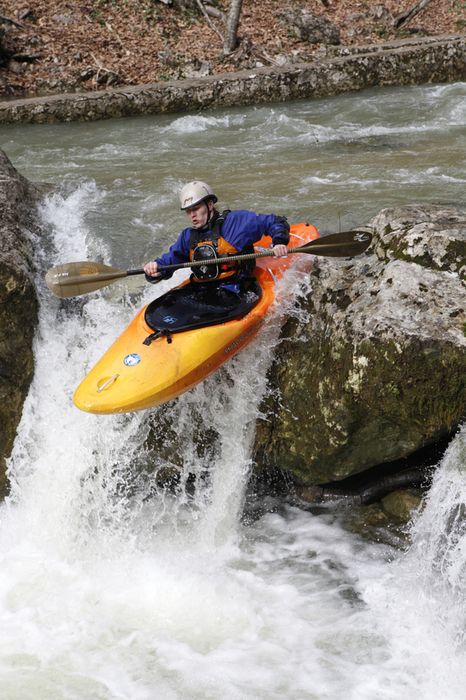 Kayak river racing