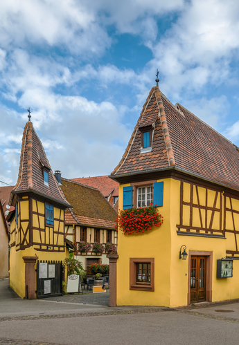 winery, Eguisheim, Alsace, France