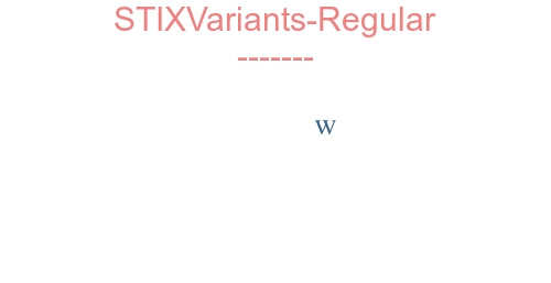 STIXVariants-Regular