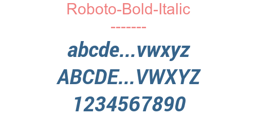 Roboto-Bold-Italic