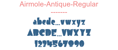 Airmole-Antique-Regular
