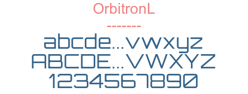 OrbitronL